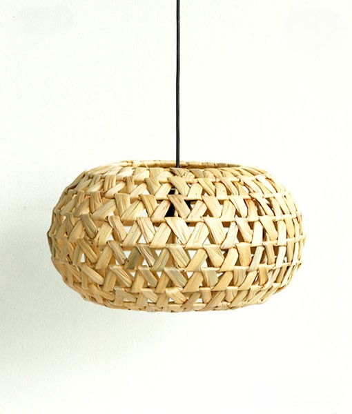 Lampshade made of water-hyacinth from Vietnam